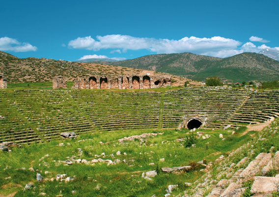 Aphrodisias Antik Kenti Tiyatrosu Aydın Türkiye 2018