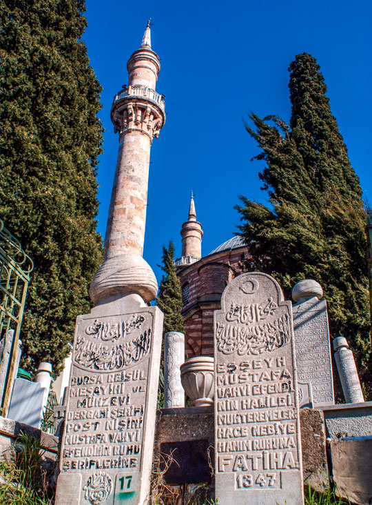Osmanlı Döneminden Kalma Mezarlar Bursa Türkiye