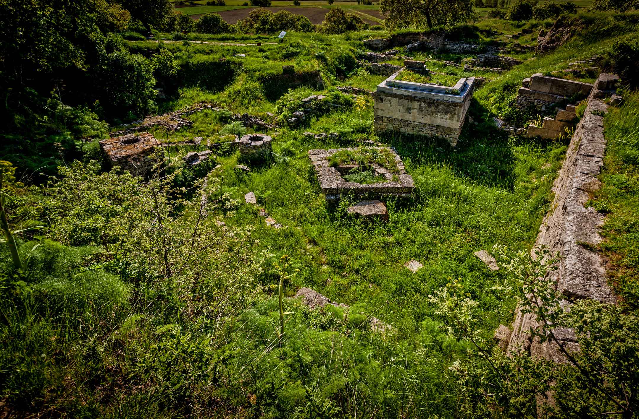 Troya Antik Şehri Kalıntıları Çanakkale -  Türkiye