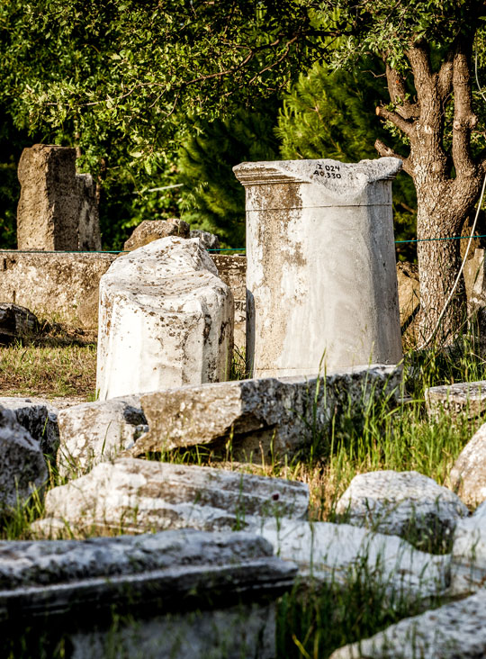 Troya Antik Kenti Kalıntıları