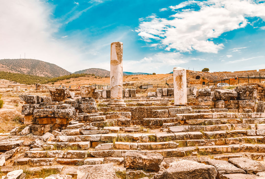 Pamukkale-Hierapolis Kalıntıları