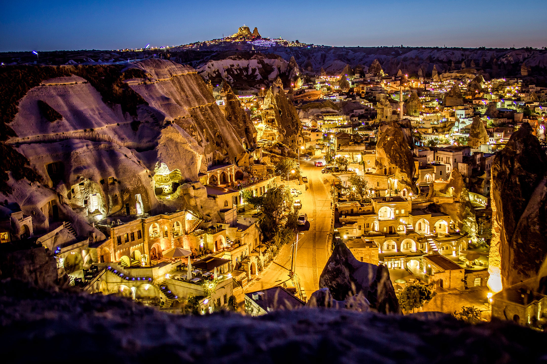 Kapadokya ve Göreme Milli Parkı Manzarası