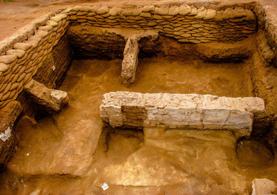 Çatalhöyük Kzaı Alanı Yaşam bir haneye ait yaşam alanı, Konya Türkiye