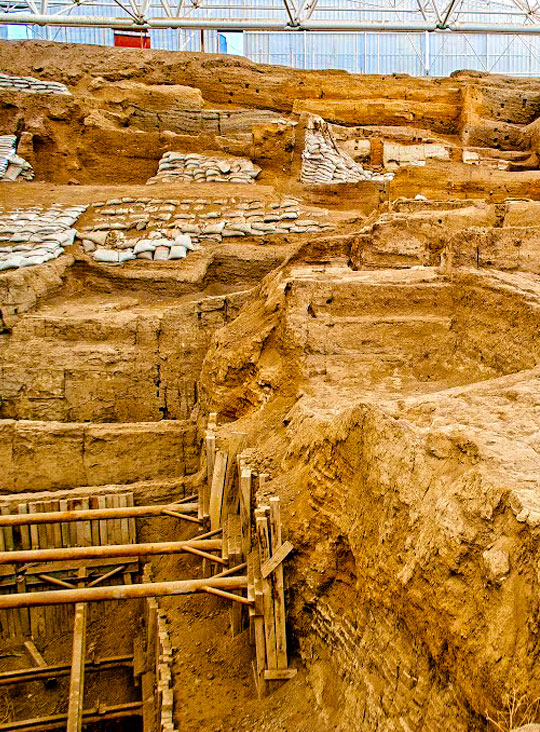 Çatalhöyük Hane Duvar ve KAtmanları