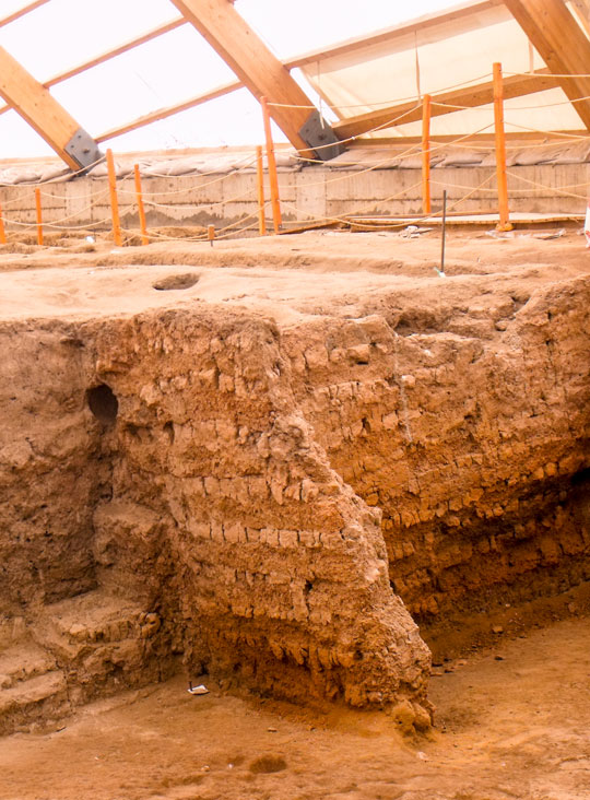 Arkeolojik Kazı Alanı Çatalhöyük Konya Türkiye 
