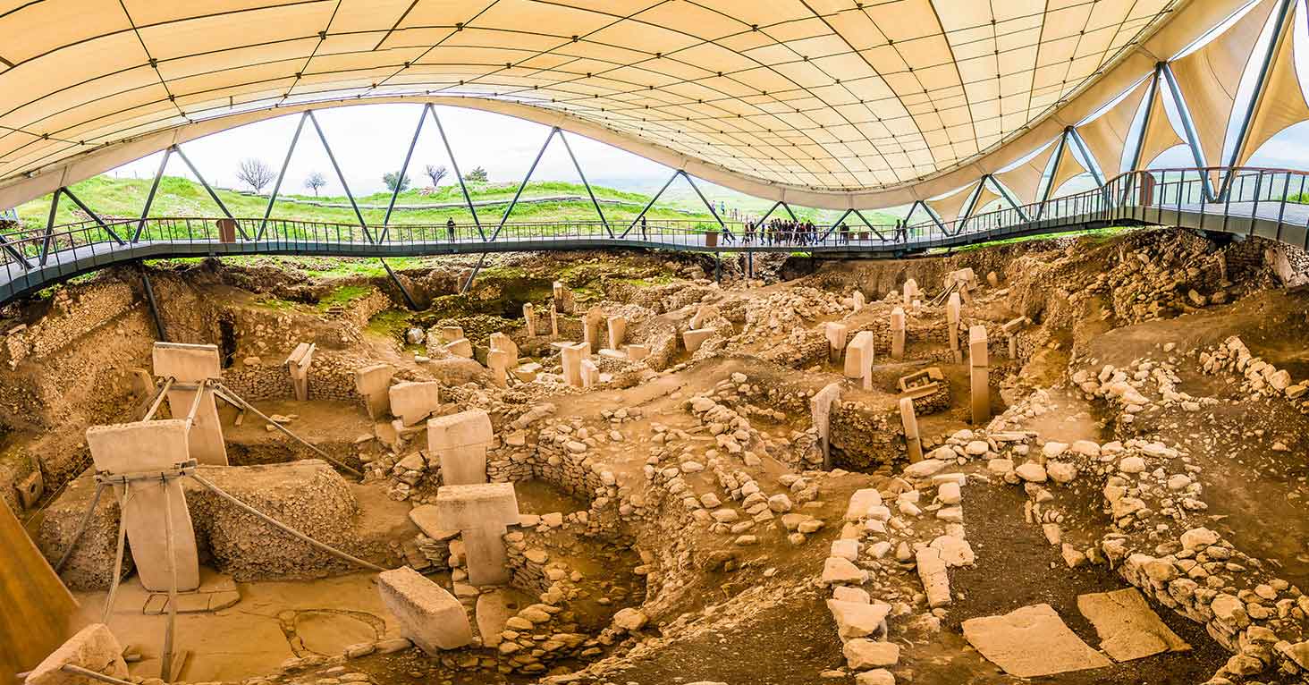 Göbeklitepe Arkeolojik Alanı Şanlıurfa Türkiye 2019
